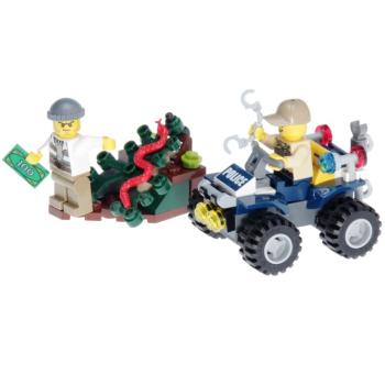LEGO City 60065 - Auf Streife im Sumpfpolizei-Quad