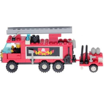 LEGO Legoland 6480 - Feuerwehr mit Leiter