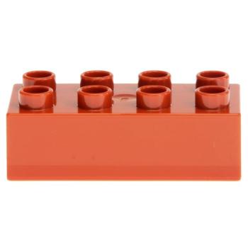 LEGO Duplo - Brick 2 x 4 3011 Dark Orange