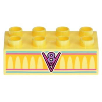 LEGO Duplo - Brick 2 x 4 3011pb046