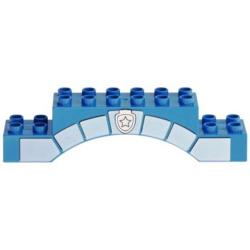 LEGO Duplo - Brick 2 x10 x 2 Arch 51704pb03