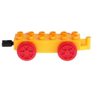 LEGO Duplo - Train Base 2 x 6 4559c01 Bright Light Orange