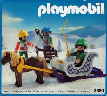 Playmobil - 3689 Ponyschlitten