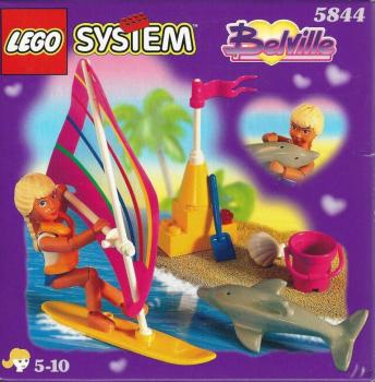 LEGO Belville 5844 - Laura mit Surfbrett
