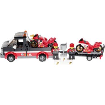 LEGO City 60084 - Rennmotorrad Transporter