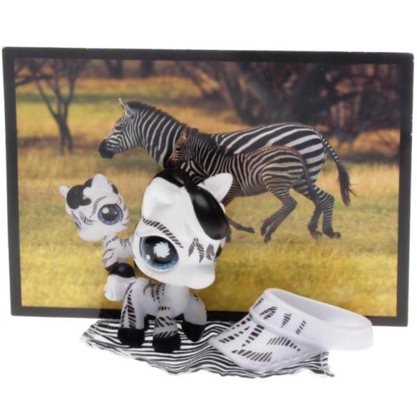 Littlest Pet Shop - Postcard Pets - 0903 Zebra