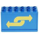 LEGO Duplo - Vehicle Container 2029pb01 Blue
