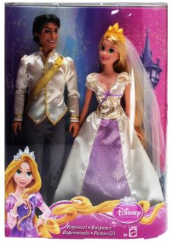 BARBIE - X4949 Barbie Hochzeitspaar Rapunzel & Flynn