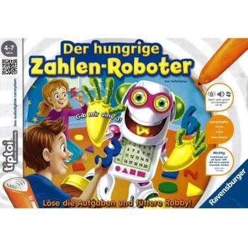 Ravensburger 007066 - tiptoi - Der hungrige Zahlen-Roboter