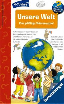 Ravensburger 232628 - Wieso Weshalb Warum - Unsere Welt - Das pfiffige Wissensspiel