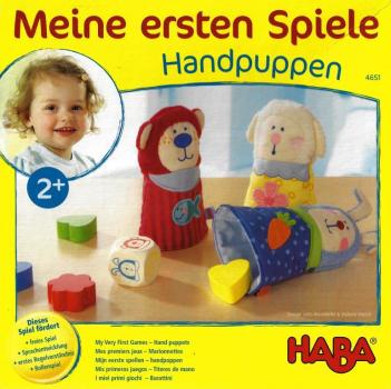 HABA 4651 - Meine ersten Spiele - Handpuppen