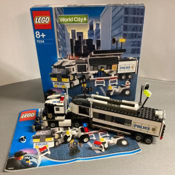 LEGO World City Polizei Überwachungstruck