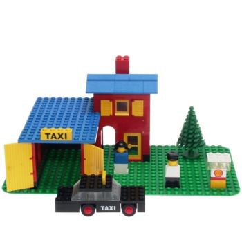 LEGO Legoland 368 - Garage mit Taxi und Tanksäule
