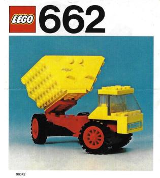 LEGO 662 - Benne arrière avec plateau tournant
