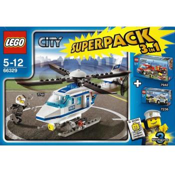LEGO City 66329 - City Superpack 3 in 1 (7236, 7741, 7942)