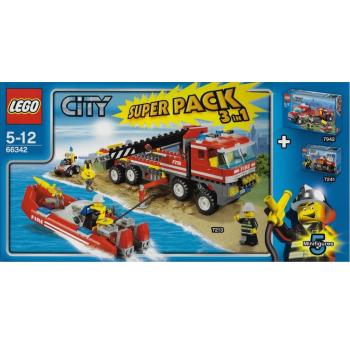 LEGO City 66342 - Superpack 3 in 1 (7213, 7241, 7942)