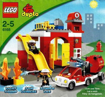 LEGO Duplo 4664 - Caserne de pompiers - DECOTOYS