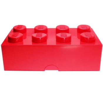 LEGO 40041730 - Brique de rangement 8 rouge