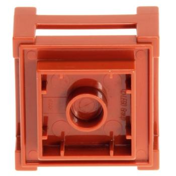 Duplo LEGO Duplo Dark Orange Duplo Container Wooden-Style Crate Réf 6446 