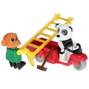 LEGO Fabuland 3628 - Perry Panda & Chester Chimp