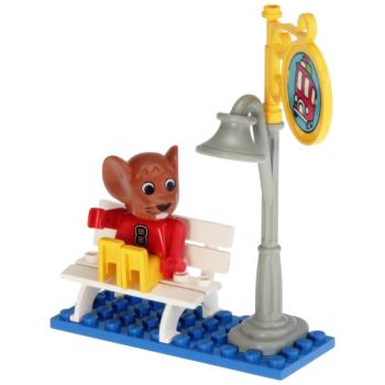 LEGO Fabuland 3719 - Bushaltestelle