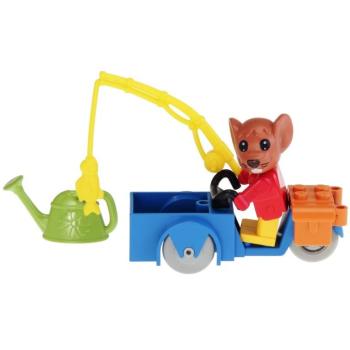 LEGO Fabuland 3781 - Max Maus mit Hobbywagen