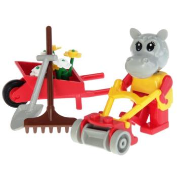 LEGO Fabuland 3787 - Hanna Hipopotamus, jardinière