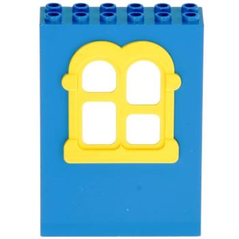 LEGO Fabuland Parts - Building Wall x637c02 Blue
