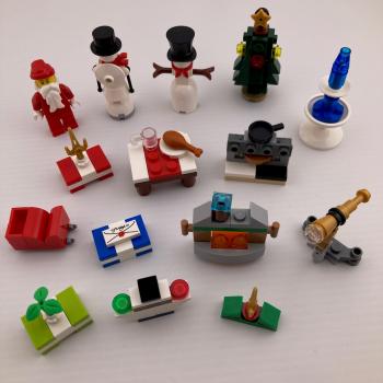 LEGO Mini-Weihnachtszubehör