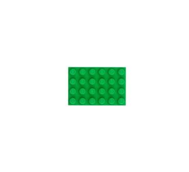 LEGO Parts - Brick 4 x 6 2356 Green