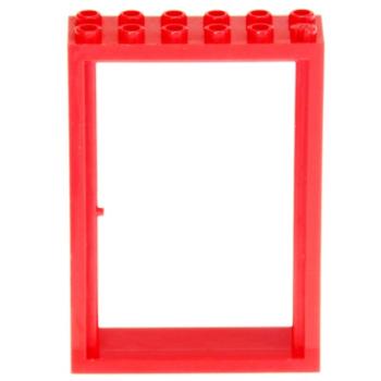 LEGO Parts - Door, Frame 4071 Red