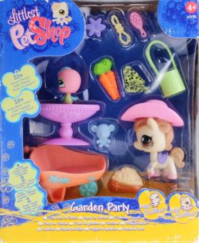 Littlest Pet Shop - Garden Party 65198 - Parakeet 586, Horse 587