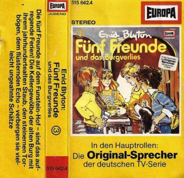 MC - Fünf Freunde 03 - und das Burgverlies - Auflage 70er-Jahre