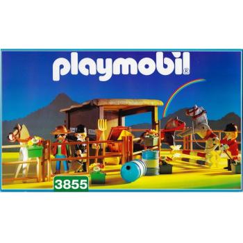 Playmobil - 3855 Reitplatz mit Unterstand