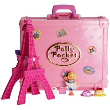 Polly Pocket Mini - 1996 - Vacation Fun - Polly in Paris Bluebird Toys
