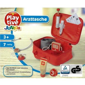 Playtive Junior - Rollenspielzeug-Set Berufe - Arzttasche