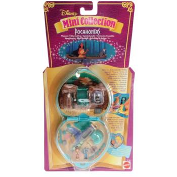 Polly Pocket Mini - 1995 - Disney - Pocahontas Playcase 14190