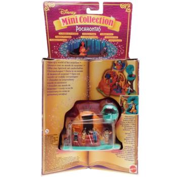 Polly Pocket Mini - 1995 - Disney - Pocahontas Powhatan Home Mattel Toys 14197