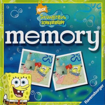 Ravensburger 219605 - SpongeBob Schwammkopf memory