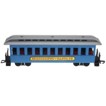 Timpo Toys - Railway Train Passenger Car Blue