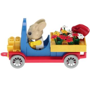 LEGO Fabuland 3624 - Le chariot à fleurs
