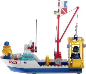 Lego System 6558 - Shark Cage Cove