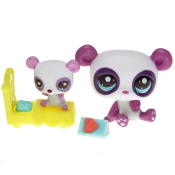 Littlest Pet Shop - Cutest Pets 38777 - Panda 2674, Panda Baby 2675