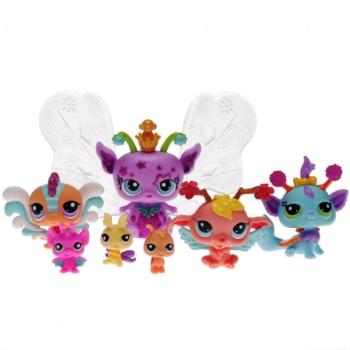 Littlest Pet Shop - Fairies - 99949 Majestic Masquerade Set - 2831, 2832, 2833, 2834, 2836, 2837, 2839