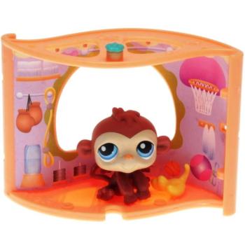 Littlest Pet Shop - Pet Nook - 0351 Monkey