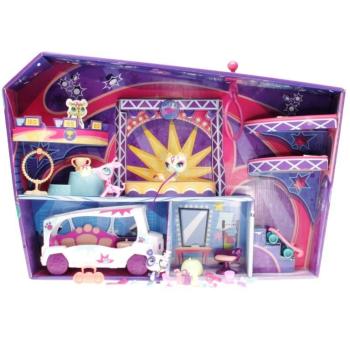 Littlest Pet Shop - Totally Talented Stars & Limo A0410148 - Cat 2768, Penny Ling 2769, 2770 Giraffe