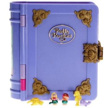 Polly Pocket Mini - 1995 - Sparkling Mermaid Adventure Mattel Toys 14538