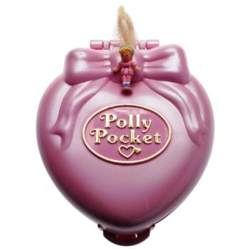 Polly Pocket Mini - 1995 - Stylin' Workout - Happenin' Hair Bluebird Toys 960561