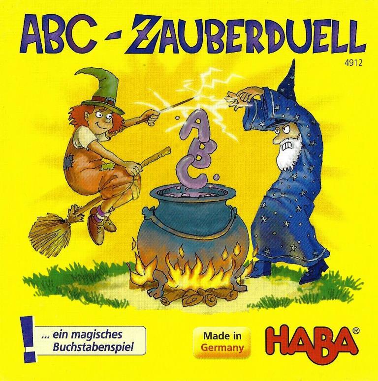 6-99 Jahre ABC Zauberduell NEU & OVP Haba 4912 1 und mehr Spieler 