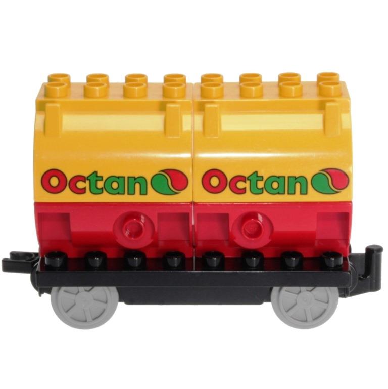 Weven streng ondernemer LEGO Duplo - Train Wagon Tank Octan 31300c01/59559/59684pb01 - DECOTOYS